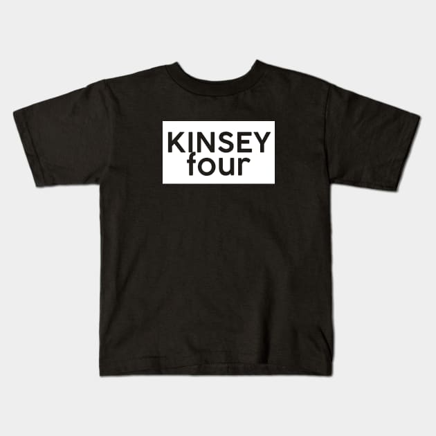 Kinsey Four Square Kids T-Shirt by TheGentlemanPeacock